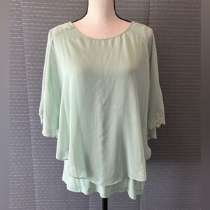 Apt. 9 Sleeveless Draped Blouse